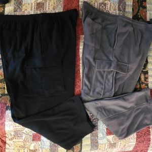 Fleece Cargo lounge pants (2 pairs) 3XL